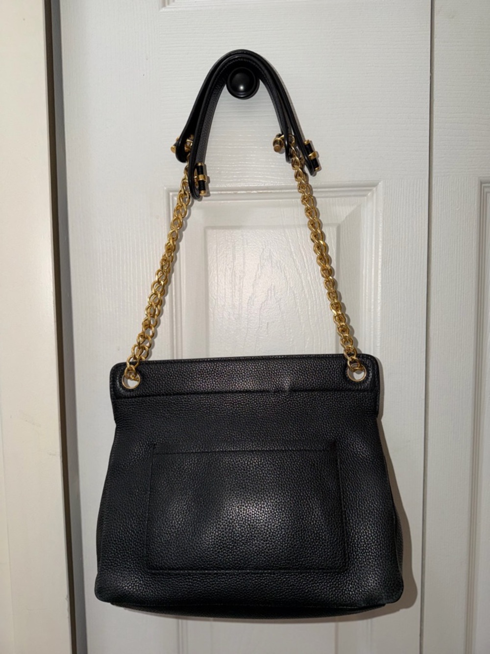 Tory Burch Britten Black Leather Flap Convertible Shoulder Bag/Crossbody Bag - Picture 8 of 8